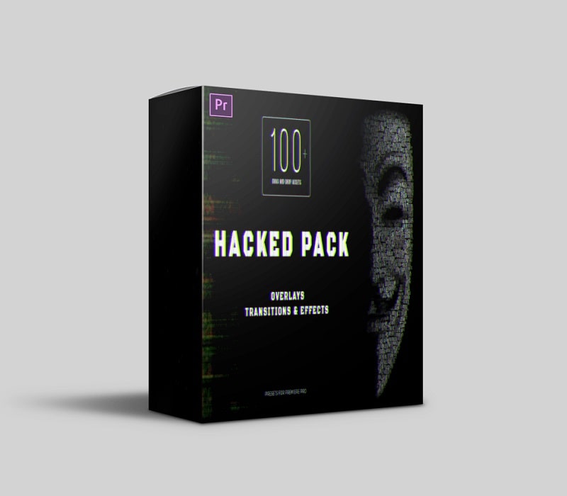 100+ Premiere Pro HACKED PACK – Overlays, Transitions & Effects
