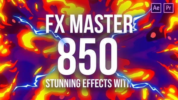 Videohive 26021811 850 FX Master – Cartoon Action Elements