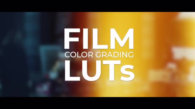 Film Color Grading LUTs