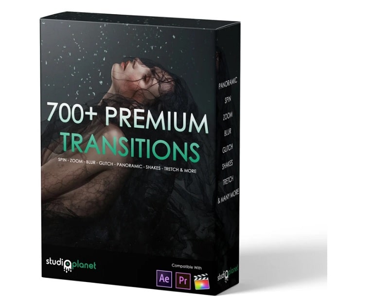 1500+ Premium Transitions StudioPlanet for Final Cut, Premiere Pro