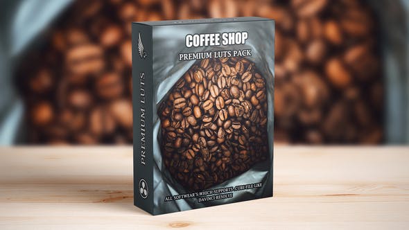 Videohive 48570817 Coffee Shop Brown Look Cinematic LUTs Pack
