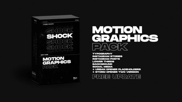 Shock | Motion Graphics Pack Videohive 24181222