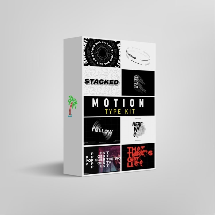 Tropic Colour Motion Type Kit