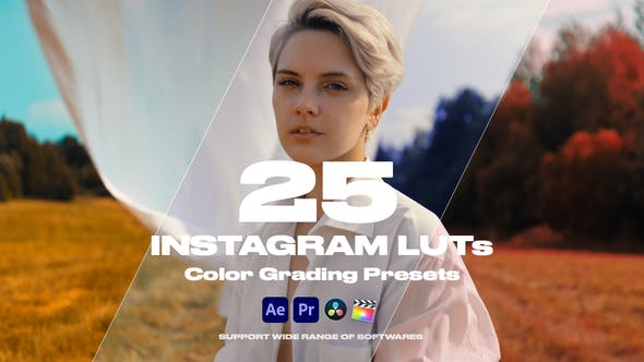 Videohive 35530276 Colorify Instagram LUTs