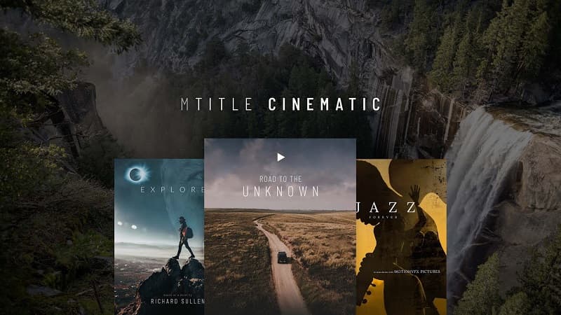 motionVFX – mTitle Cinematic Final Cut Pro X Plugin