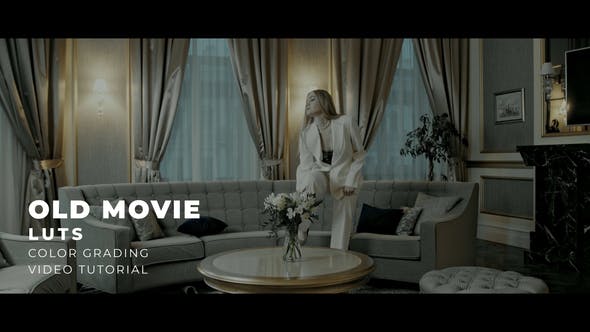 Videohive 43774629 Old Movie LUTs