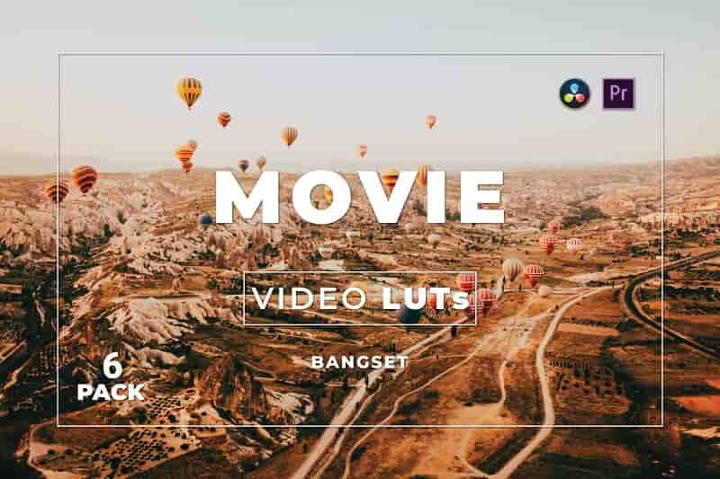 Bangset Movie Pack 6 Video LUTs