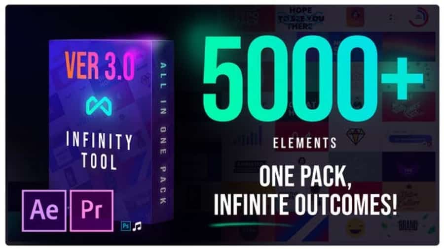 Videohive 23736432 Infinity Tool Greatest Pack for Video Creators Version 3.0 Last Update 5 November 19