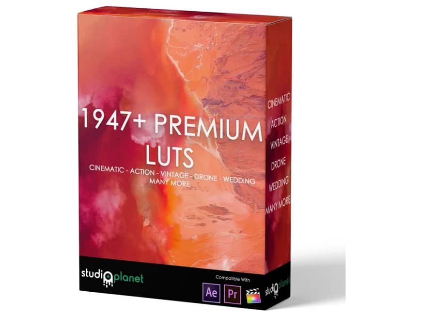 1947+ Premium LUTS Studio Planet