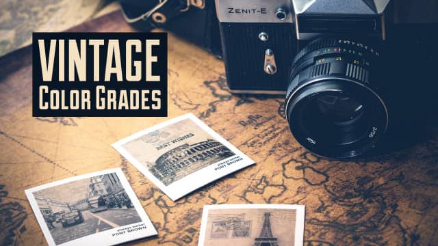 Vintage Color Grades