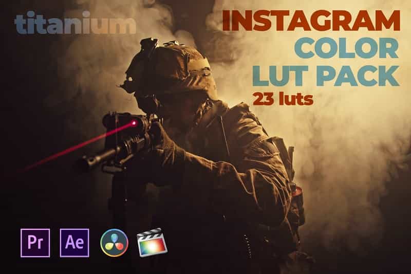 Titanium Instagram 23 Video Luts
