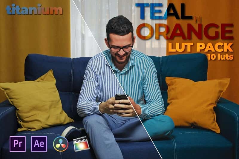 Titanium Teal n Orange LUT Pack (10 Luts)