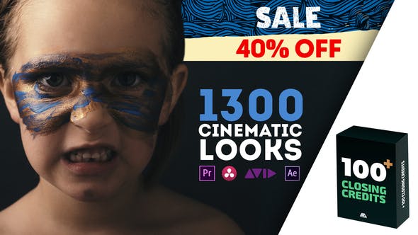 Videohive 23392018 LUTs Color Presets Pack | Cinematic Looks – Premiere Pro V8 Updated (31 March 20)