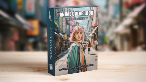 Videohive 50876891 Popular Anime-Style LUTs Bundle: Create Epic Videos with Vibrant Colors