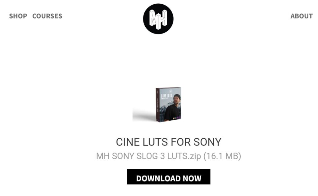 94b64237324f650e705d6400bd4df73f Matti Haapoja CINE LUTS FOR SONY