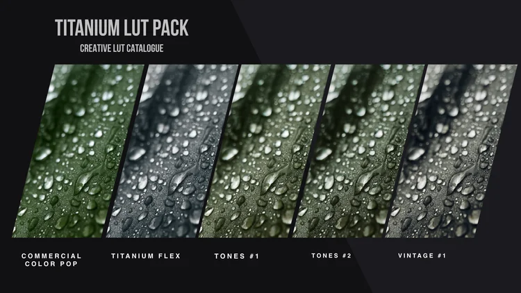 Titanium LUT Pack大师版 专业电影级钛合金色调预设合集插图9