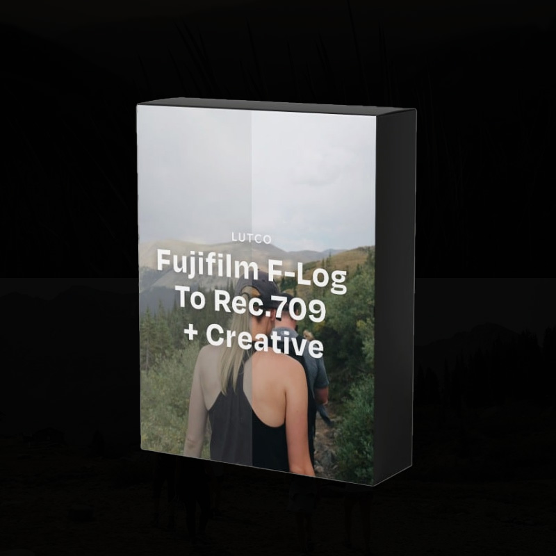 富士相机专业色彩校正预设 Fuji F-Log F-Log2转Rec.709 LUT包适配Premiere达芬奇