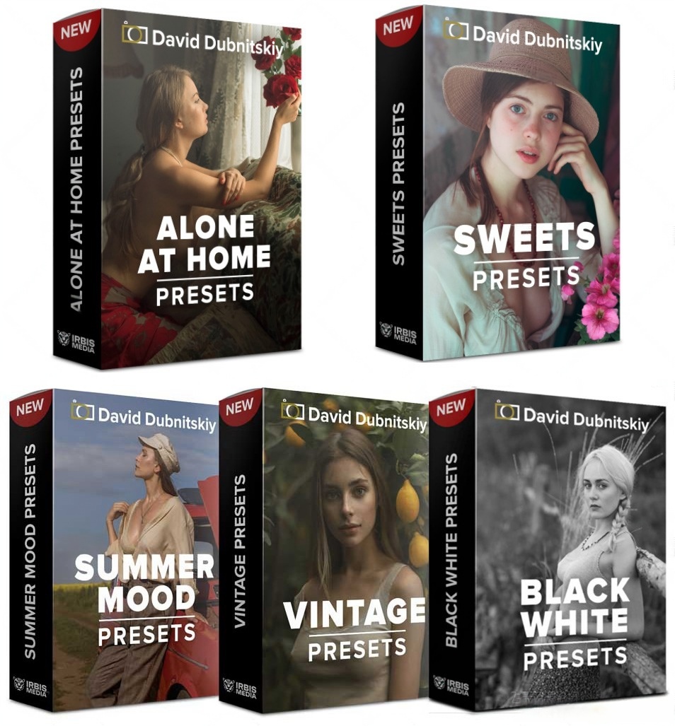 乌克兰摄影师大卫·杜布尼茨基(David Dubnitskiy)唯美色彩故事LR预设5套全集