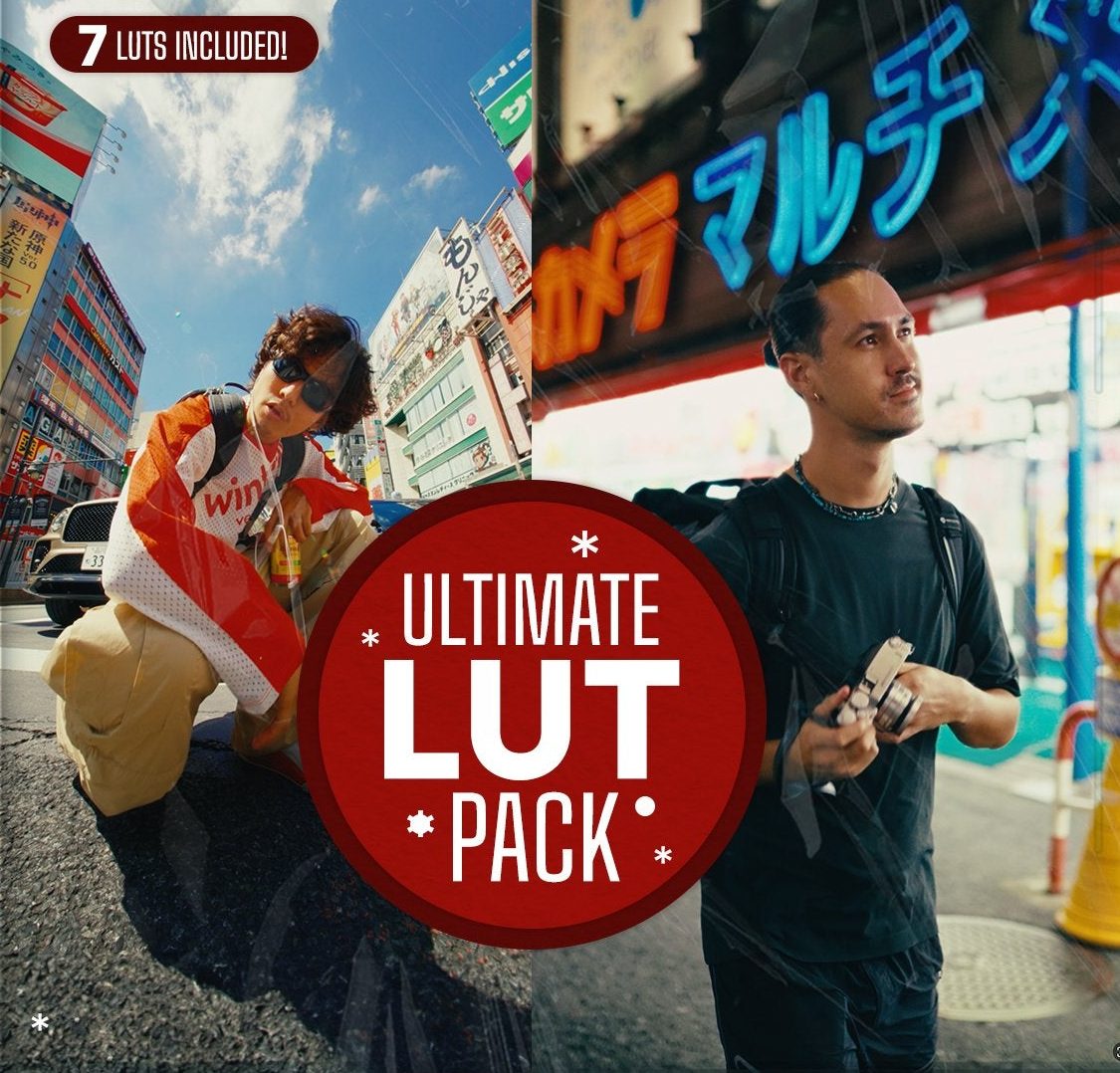 Gakuyen Ultimate Lut Pack专业调色套装 多品牌相机灰片还原与电影级LUT调色包 支持Sony/Canon/Blackmagic