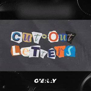 视频素材-overlay剪纸字母动画包PNG MOV格式300+高清动画素材