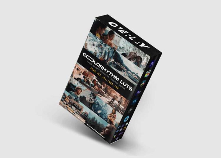 OverlayFX色相偏移LUT预设 色彩节奏独特色彩视频调色包