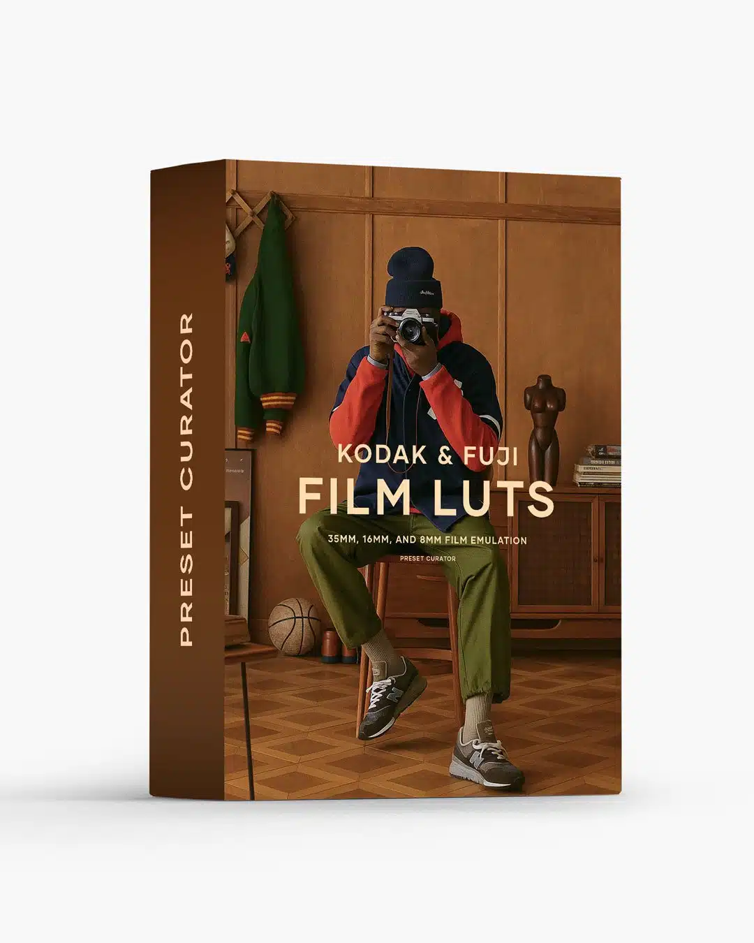 Preset Curator电影感胶片模拟调色预设 柯达富士8/16/35MM胶片LUT与达芬奇节点