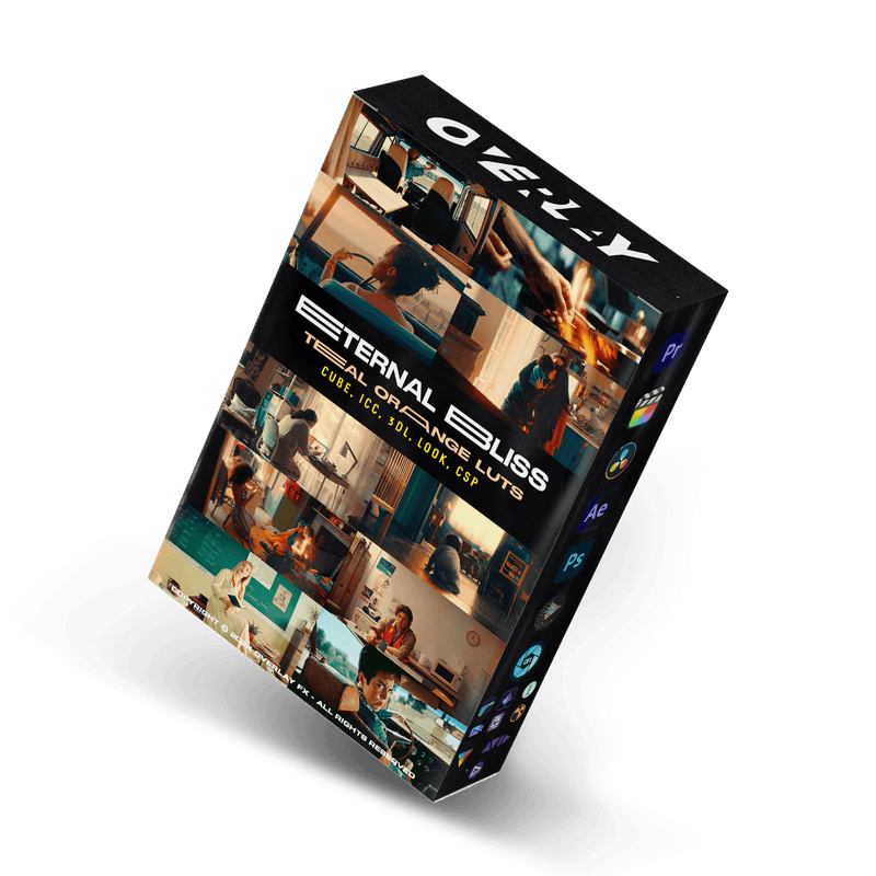 Eternal Bliss青橙电影调色LUT 多格式兼容Premiere达芬奇FCPX