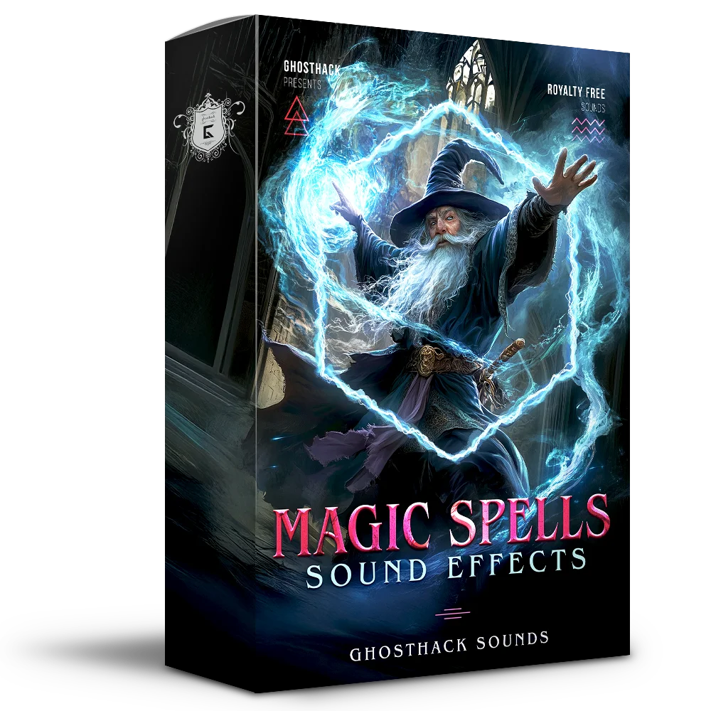 Magic Spell Sound Effects魔法咒语音效包助力奇幻游戏电影VR音频  Enchant Your Audio with Mystical Power!