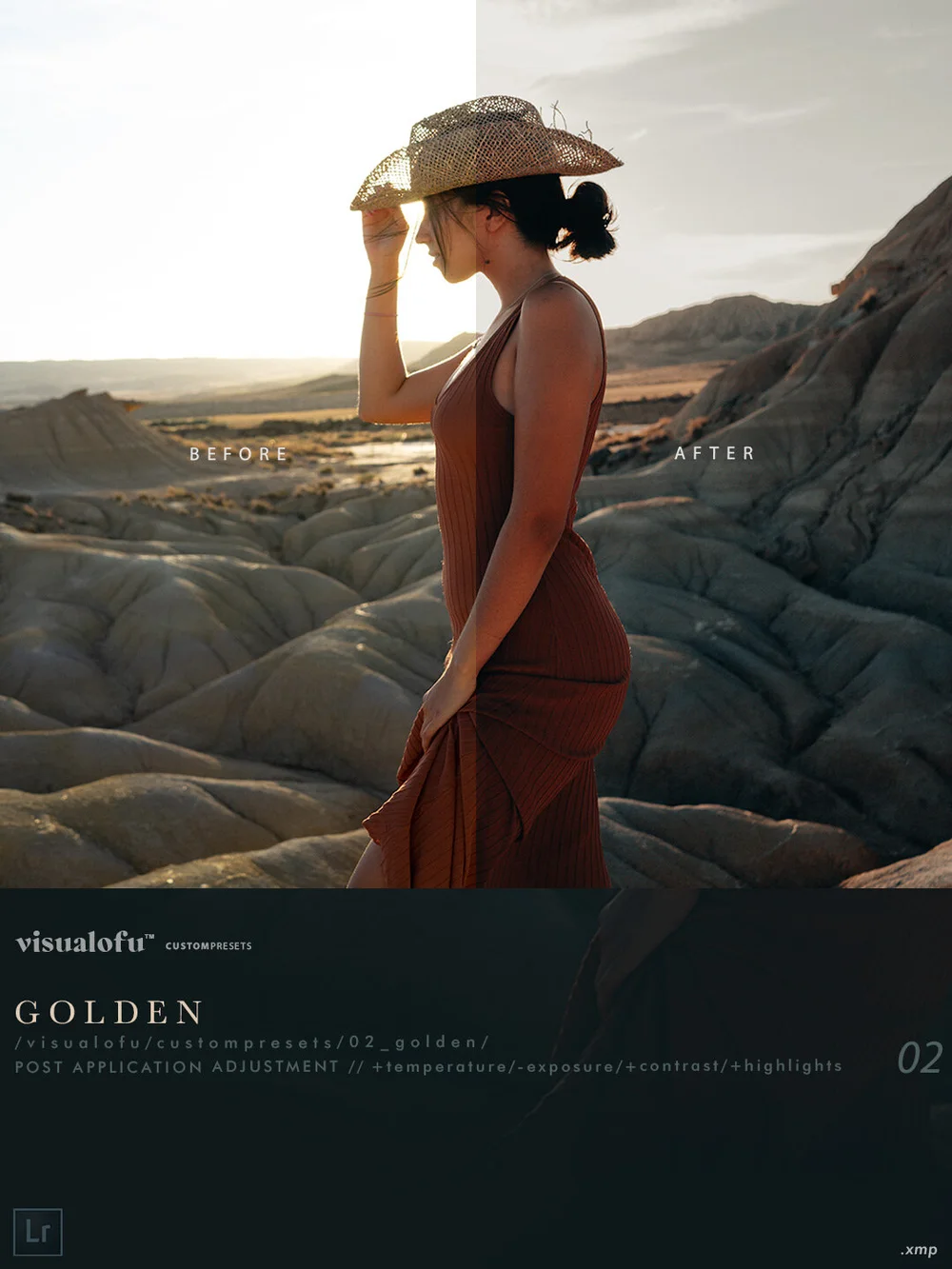 Visualofu电影风格Lightroom预设合集 6款电脑与手机APP通用旅拍人像风光滤镜