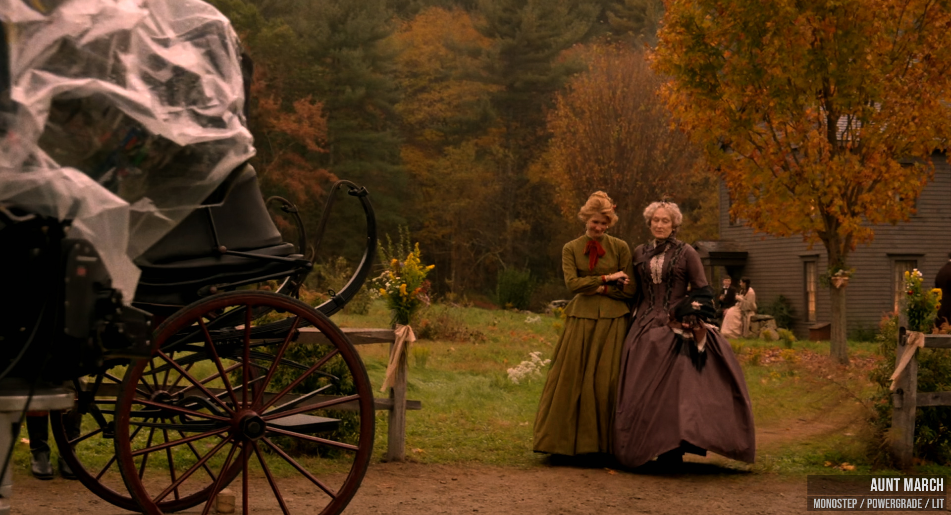 达芬奇 PowerGrades 调色节点包 逆向还原经典电影《小妇人》暖色复古美学风格Mononodes Little Women reverse engineered PowerGrades插图28 After image