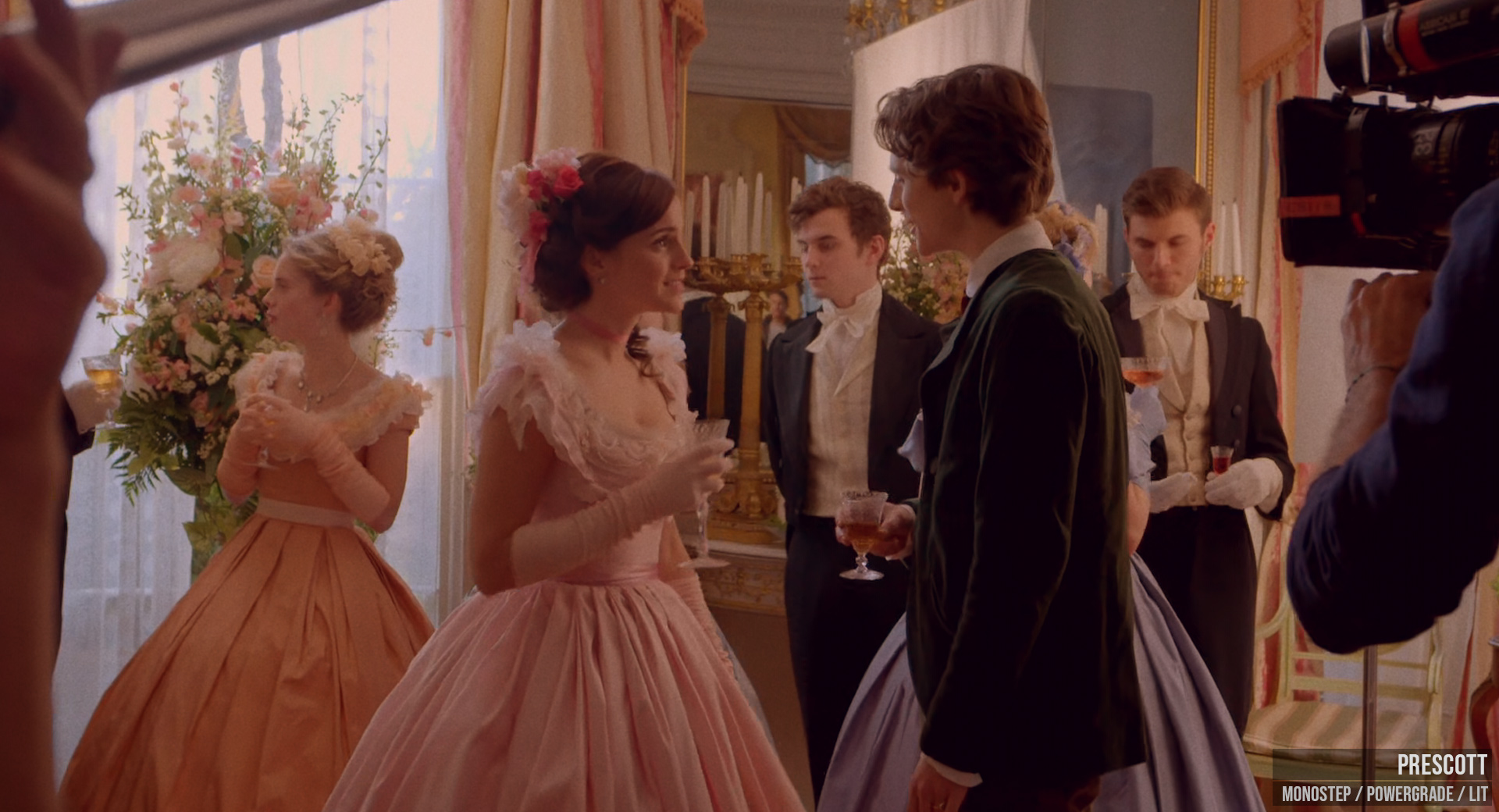 达芬奇 PowerGrades 调色节点包 逆向还原经典电影《小妇人》暖色复古美学风格Mononodes Little Women reverse engineered PowerGrades插图2 After image