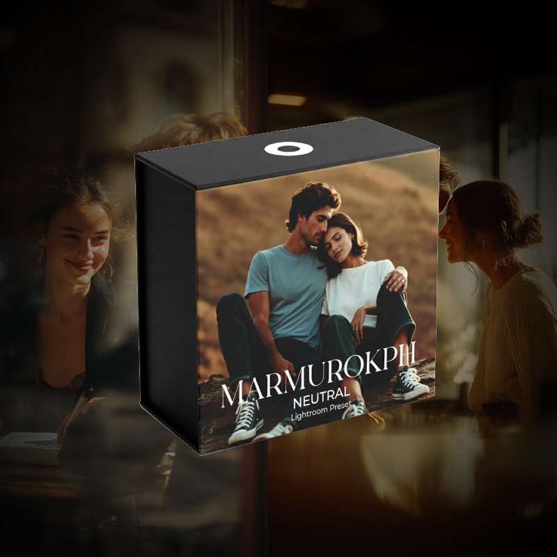 MARMUROKPH中性光室预设 极简美学Lightroom预设手机电脑版 适合生活方式博主与内容创作者