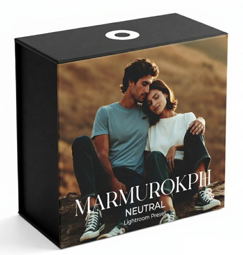 MARMUROKPH中性光室预设 极简美学Lightroom预设手机电脑版 适合生活方式博主与内容创作者