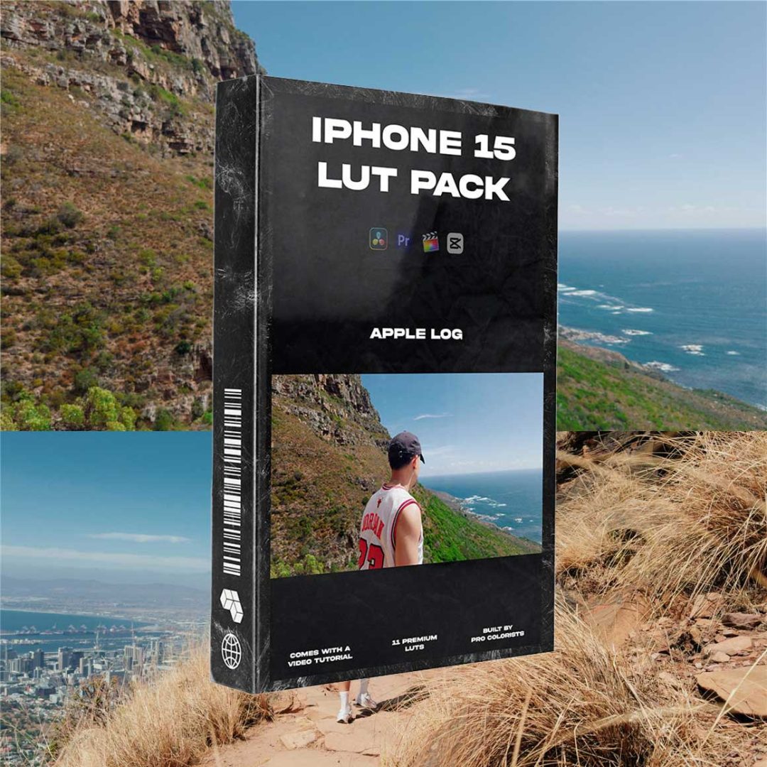 Vincent Color Film苹果手机电影LUT调色预设12合1 iPhone15/16Pro专用Apple Log转REC709创意风格