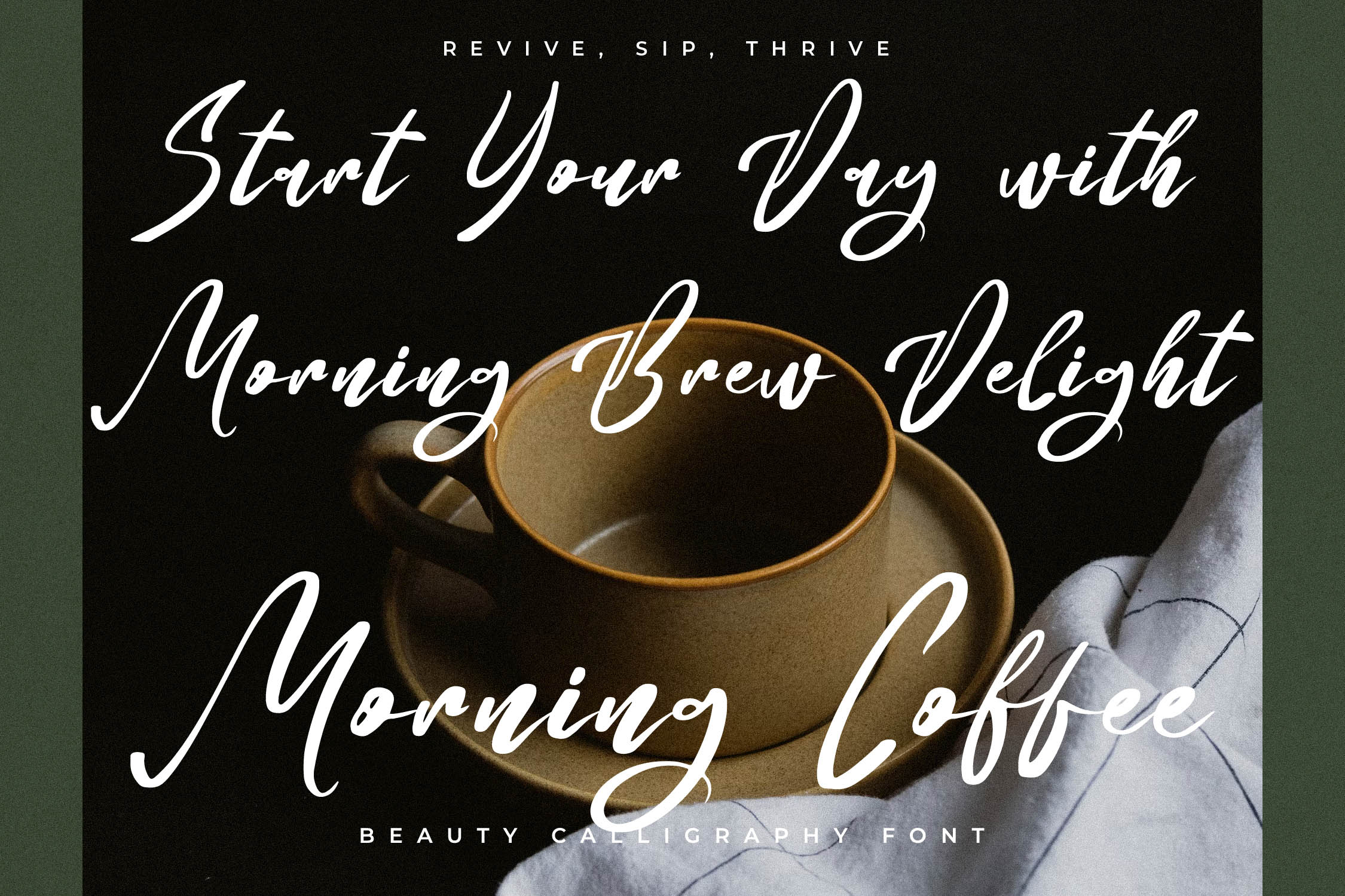 Lucid Daisy可爱优雅手写字体 美妆书法风格字体包otf/ttf