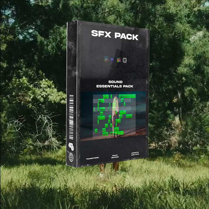 VINCENT COLOR FILM Sound Essentials Pack 电影转场音效素材下载 315个氛围拟音资源