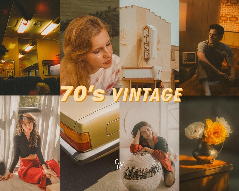 复古户外胶片美学滤镜 Lightroom预设套装15款 PC桌面与手机移动版一键调色预设