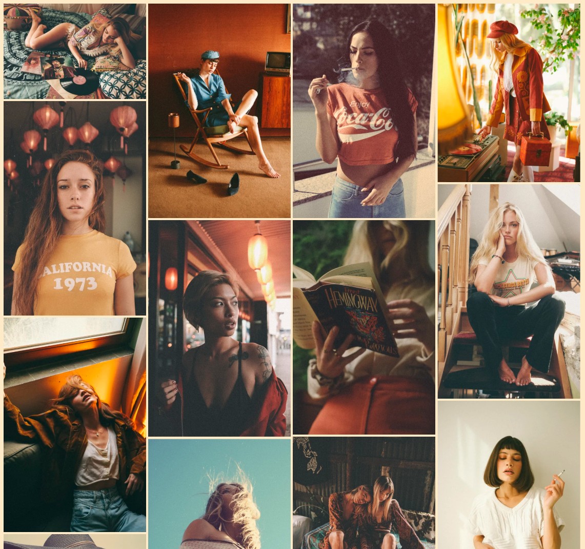 Bob Sala 70年代复古Lightroom预设 电影感胶片模拟XMP文件 琥珀色调营造怀旧氛围 Bob Sala’s 70’s Pesets