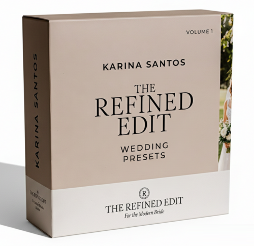 摄影师Karina Santos精炼版LR预设套装 12款干净真实色彩与3款黑白婚礼人像调色预设The Refined Edit Presets插图 摄影师Karina Santos精炼版LR预设套装 12款干净真实色彩与3款黑白婚礼人像调色预设The Refined Edit Presets