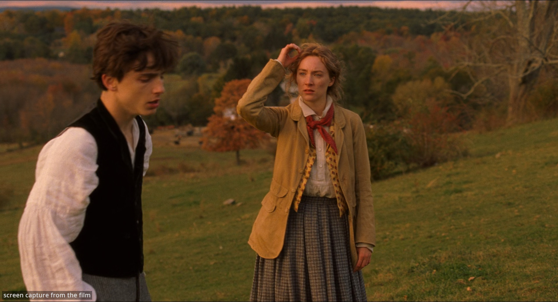 达芬奇 PowerGrades 调色节点包 逆向还原经典电影《小妇人》暖色复古美学风格Mononodes Little Women reverse engineered PowerGrades插图20 After image