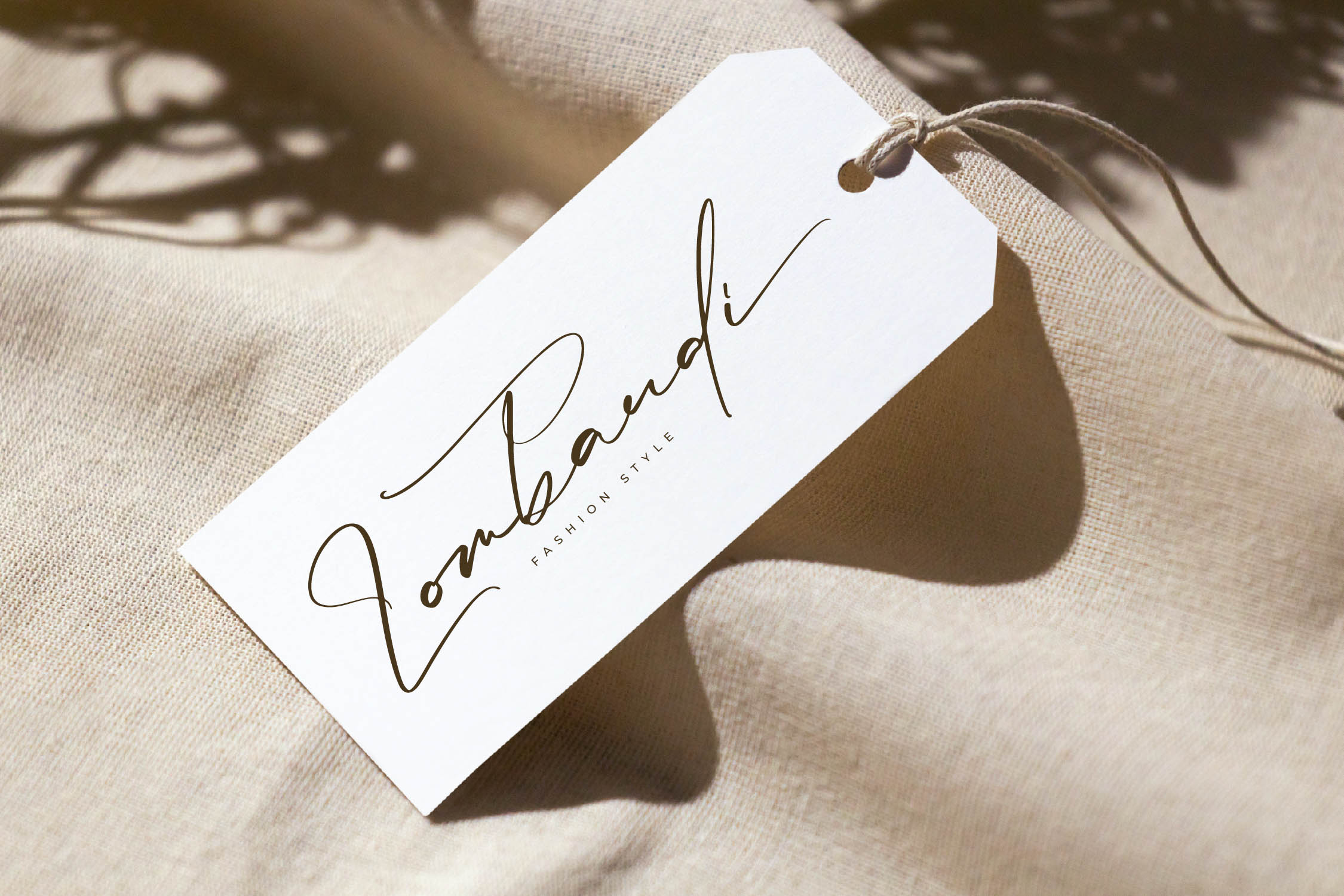 Rulligedro现代草写字体奢华手写体 高端品牌标志设计微商水印字体手写风格字体 Modern Calligraphy Script