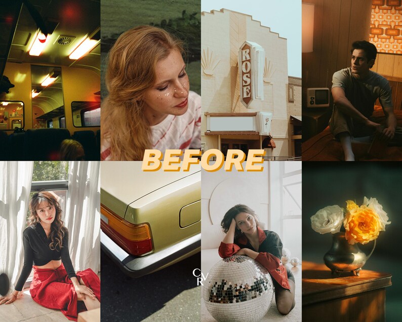 复古户外胶片美学滤镜 Lightroom预设套装15款 PC桌面与手机移动版一键调色预设