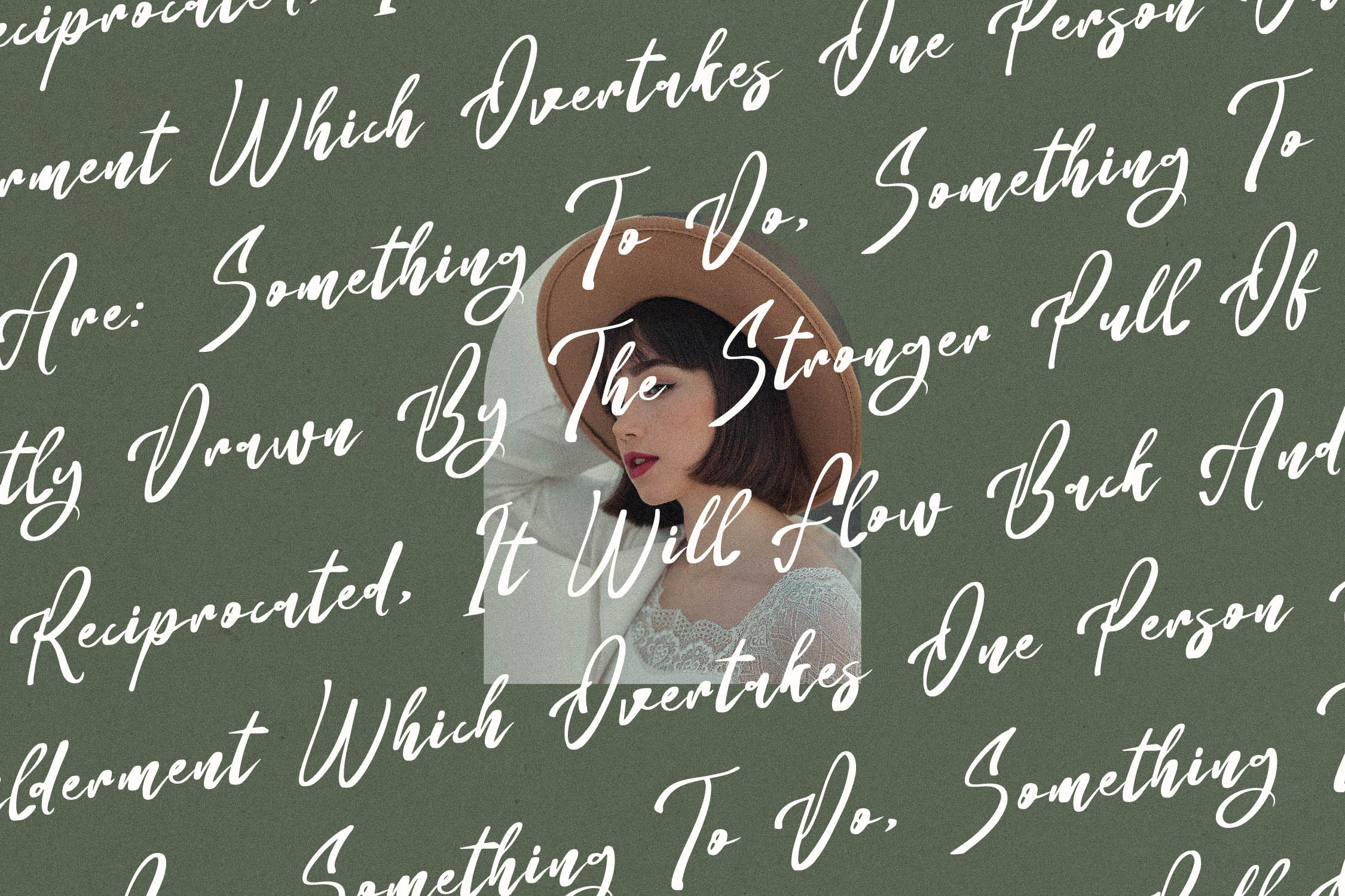 Lucid Daisy可爱优雅手写字体 美妆书法风格字体包otf/ttf