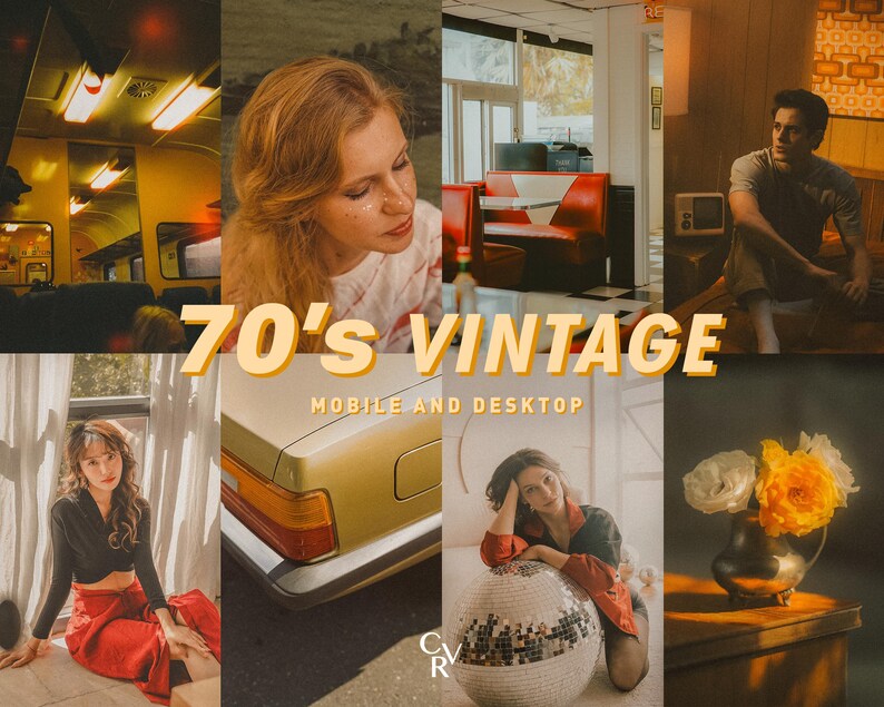 复古户外胶片美学滤镜 Lightroom预设套装15款 PC桌面与手机移动版一键调色预设