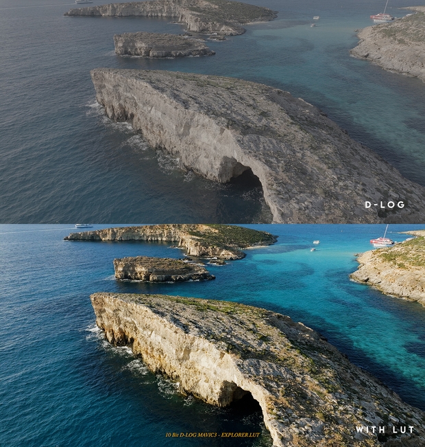 DJI Mavic 3专业航拍调色LUT预设包 50个电影级滤镜 针对D-Log色彩优化 支持PR/达芬奇 DJI MAVIC 3 SERIES CINEMATIC LUT PACK - For D-LOG 10bit Drone Footage