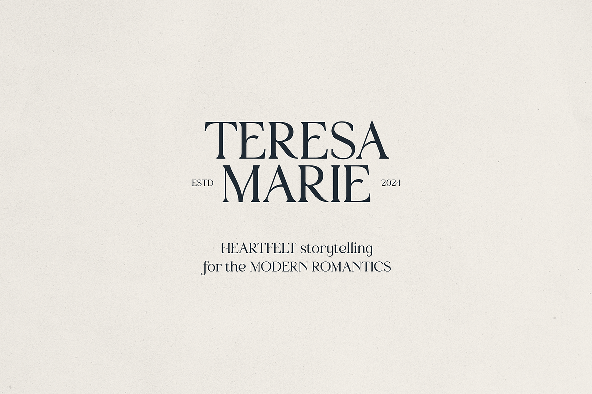 Vurnia优雅衬线字体 现代浪漫主义品牌标志包装编辑设计 多语言支持OTF/TTF英文字体 Vurnia – Elegant Serif Font