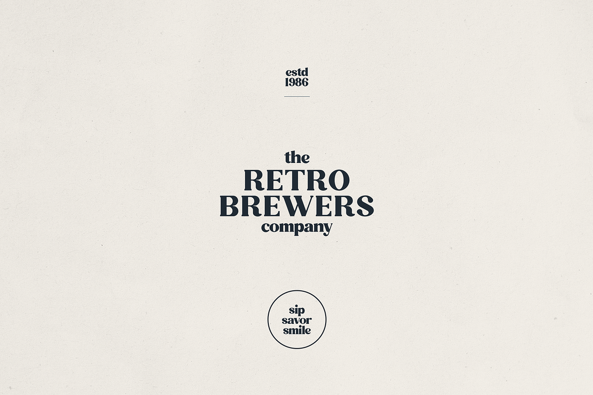 Quindle复古衬线展示字体 大胆艺术感品牌包装标题设计 含连字多语言OTF/TTF字体文件 Quindle – Retro Serif Display Font