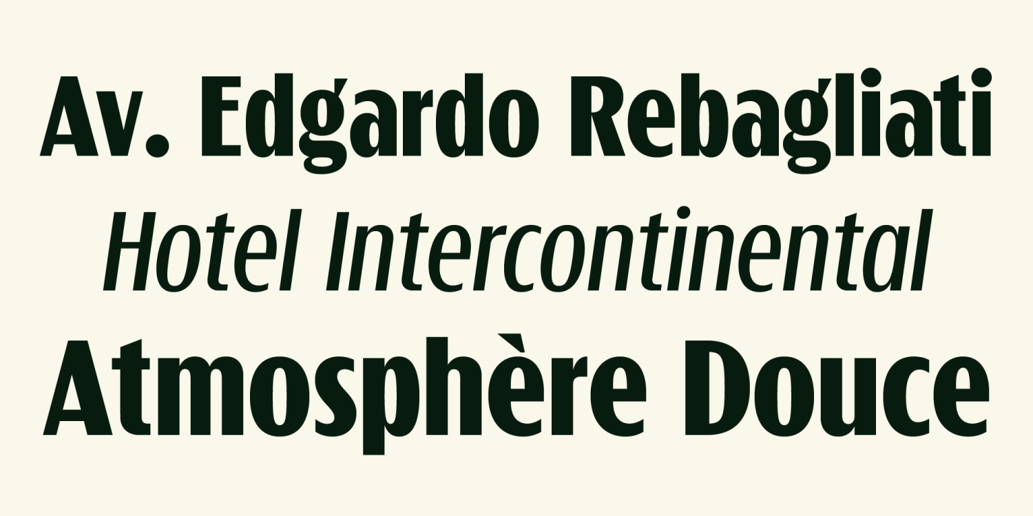 Tortillez 无衬线字体家族 10个OTF文件 坚实干净人文细节标题海报标识设计英文字体