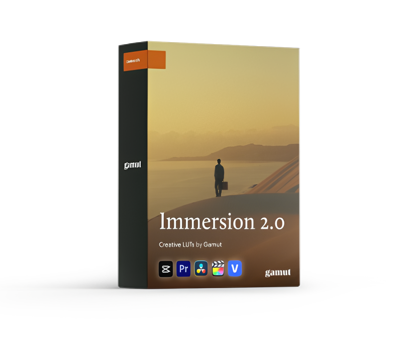 Gamut Immersion 2.0旅行电影LUT调色盘 14款导演Sam Newton合作预设 大胆鲜艳保自然肤色