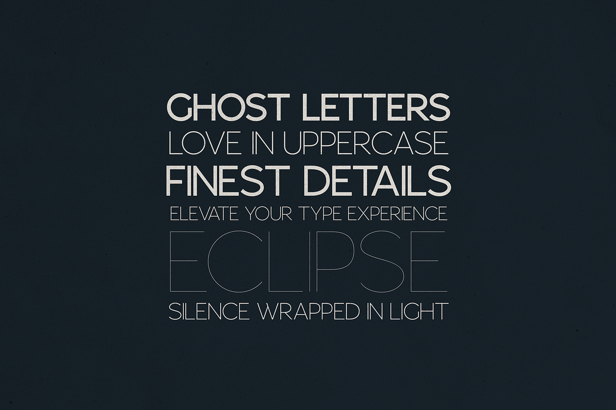 Driftune 精致无衬线英文字体 极简优雅现代品牌奢侈编辑版面高端包装设计OTF/TTF Driftune Sans Serif Typeface